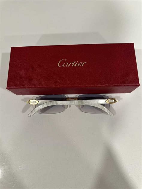 white buffalo cartier glasses replica|cartier glasses genuine horn.